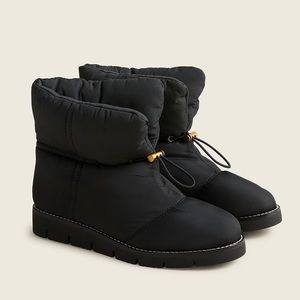 J Crew Elsa Puffer Boot With PrimaLoft